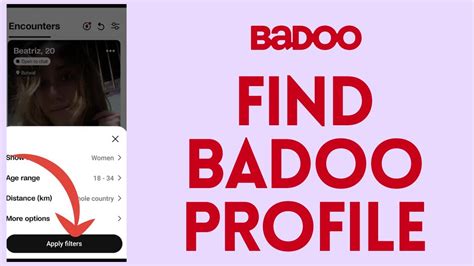 badoo profil|How to set up a profile on Badoo